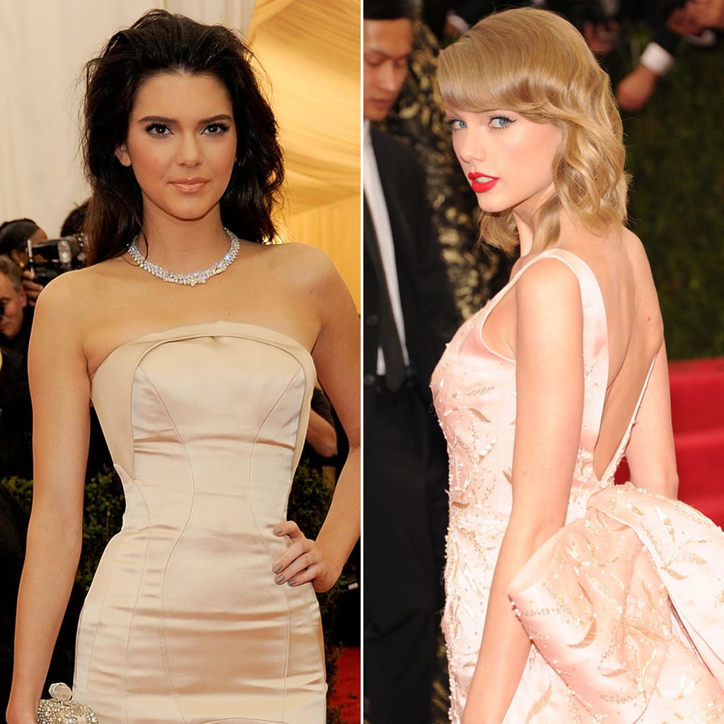 Another of Taylor's former flames, One Direction's Harry Styles, was rumored to have been dating Kendall Jenner earlier this year. They never confirmed the reports, but Taylor and Kendall may have avoided each other at the Met Gala anyway; Taylor's on-again, off-again BFF Selena Gomez is reportedly at odds with Kendall and her sister Kylie.