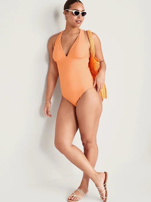 Best V-Neck One-Piece Swimsuit