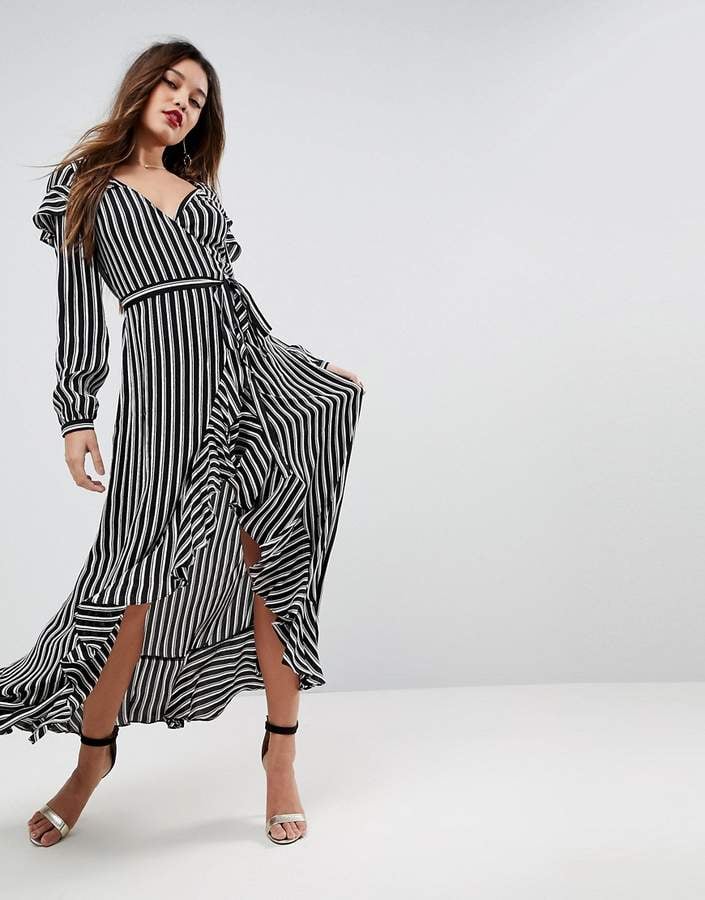 ASOS Ruffle Wrap Dress