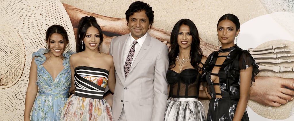 M. Night Shyamalan Brings His Daughters to Old Premiere