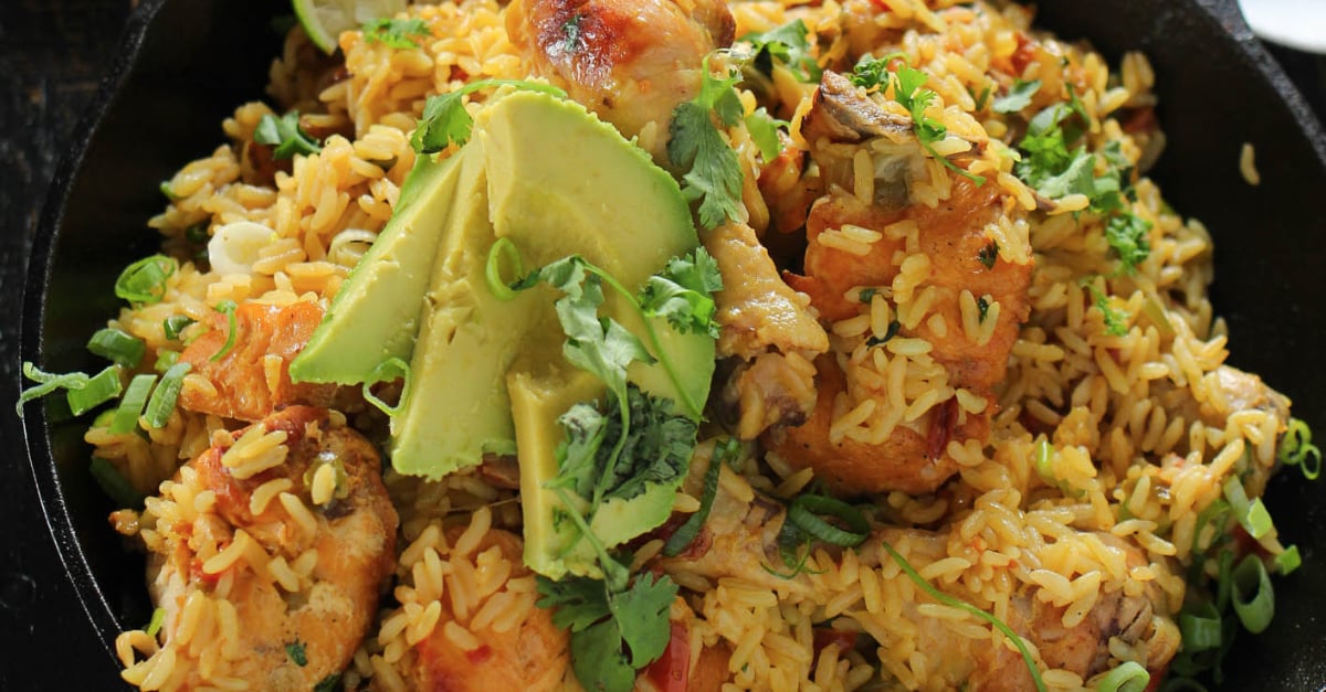 Puerto Rican Fried Rice - The Noshery