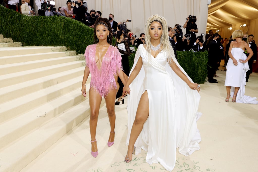 Chloe and Halle Bailey at the 2021 Met Gala