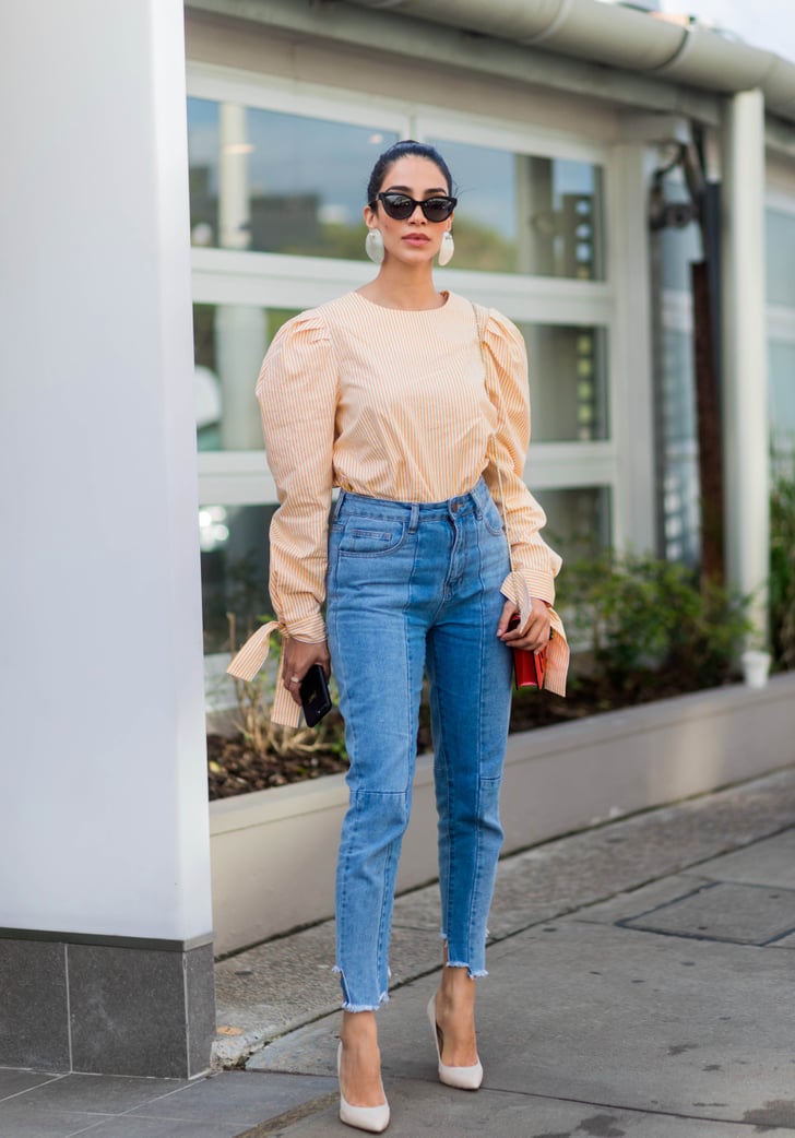 high waisted jeans trend