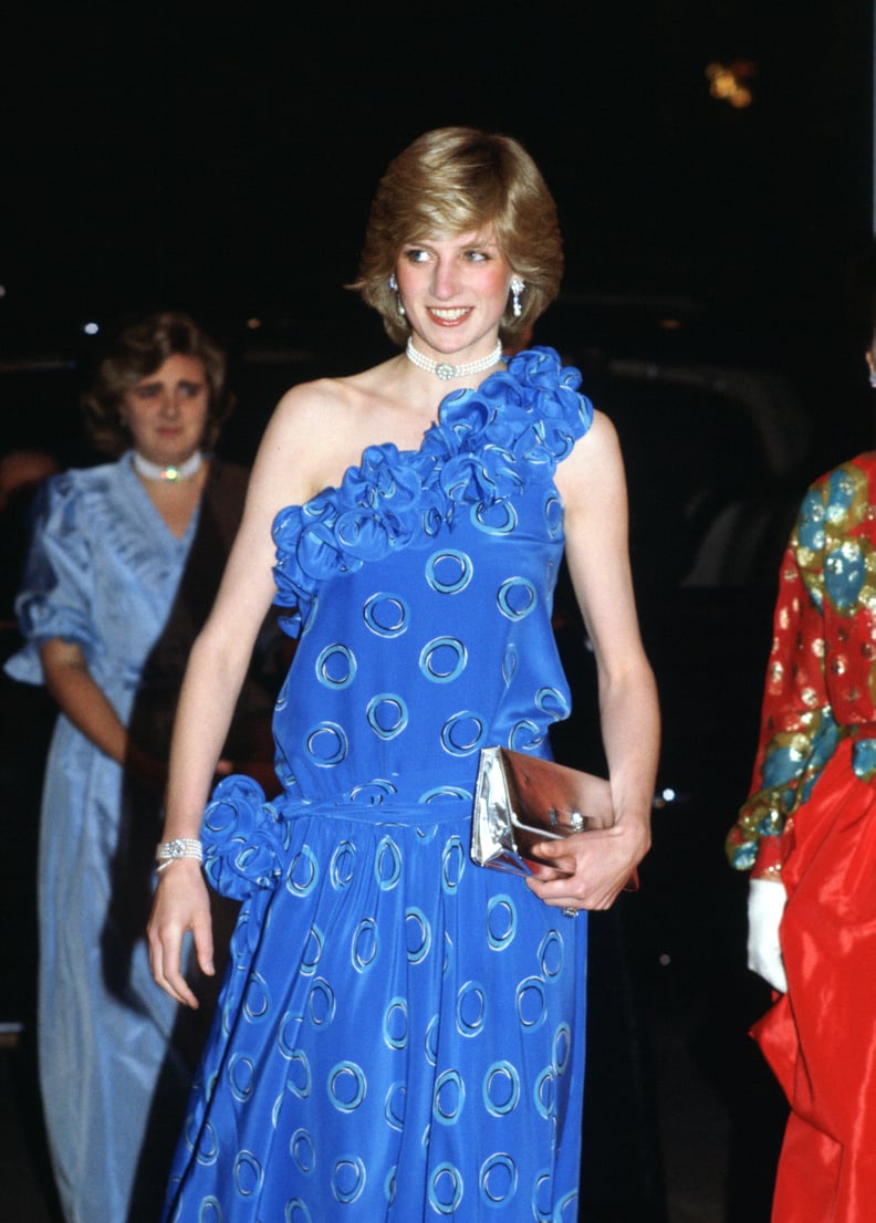 Princess Diana's Metallic Clutch