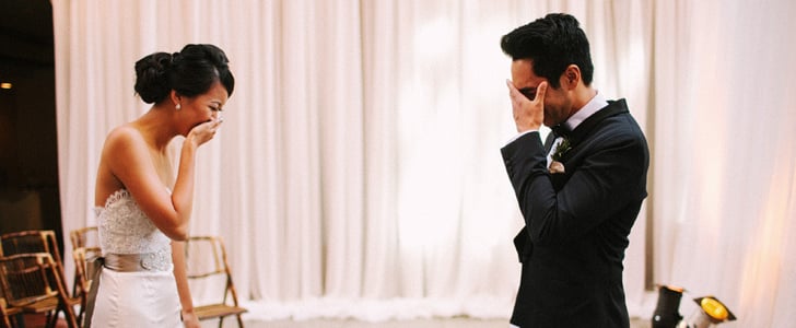 First-Look Wedding Photos