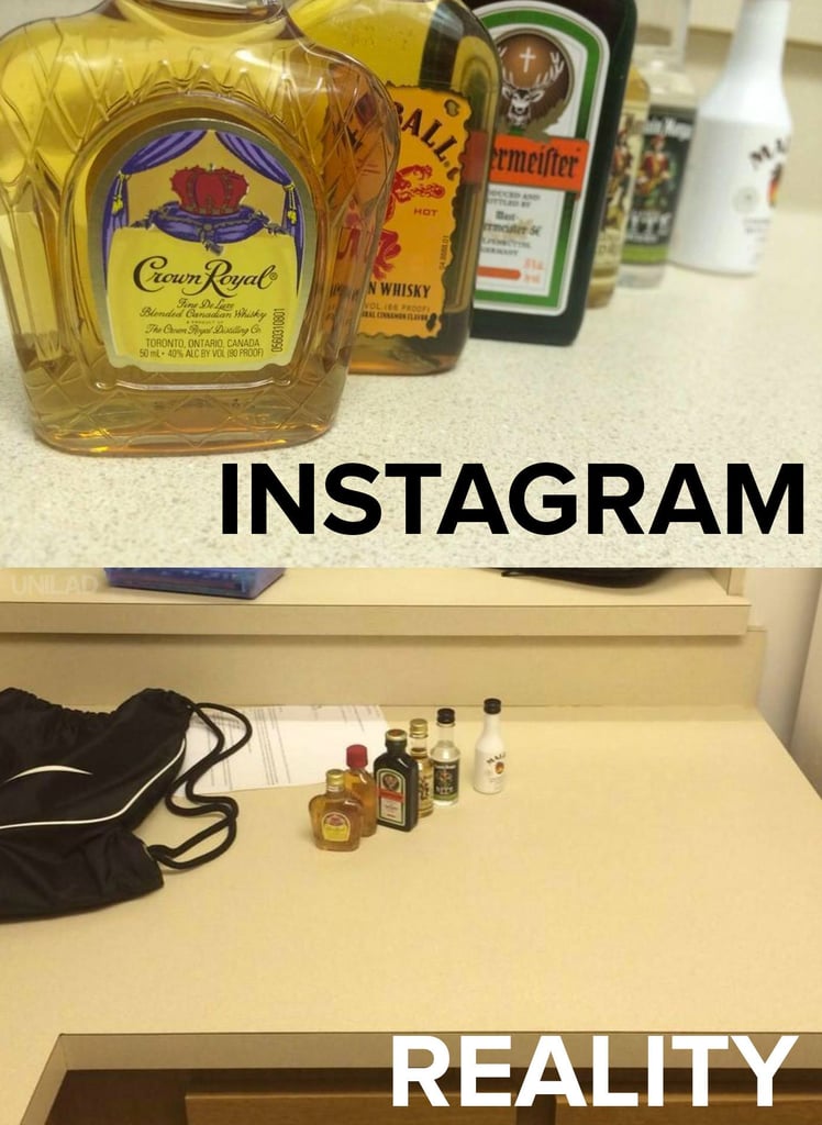 When Instagram is never what it seems . . .
