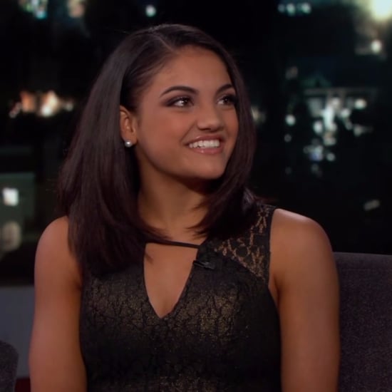 Laurie Hernandez on Kimmel Live November 2016