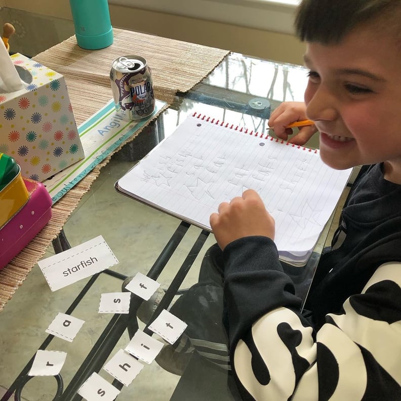 This Kid Who Is Learning About Spelling and Sh*t