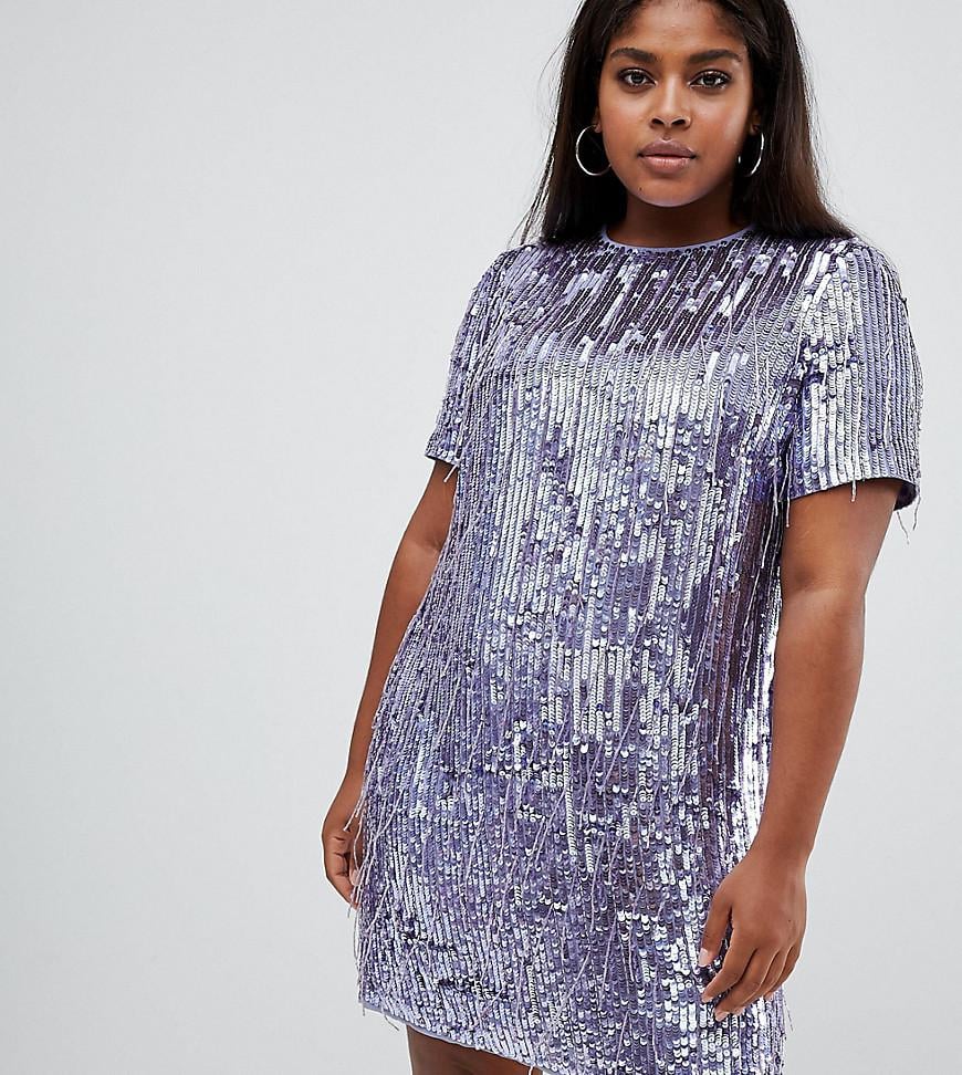 ASOS Mini Shift Dress | How to Wear Sequins During the Day | POPSUGAR ...