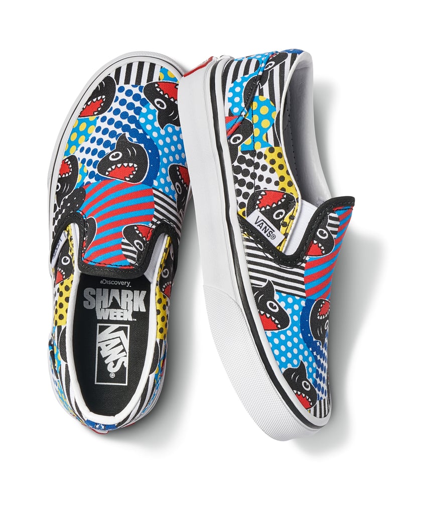 Vans x Discovery's Shark Week Slip On Skate Shoe