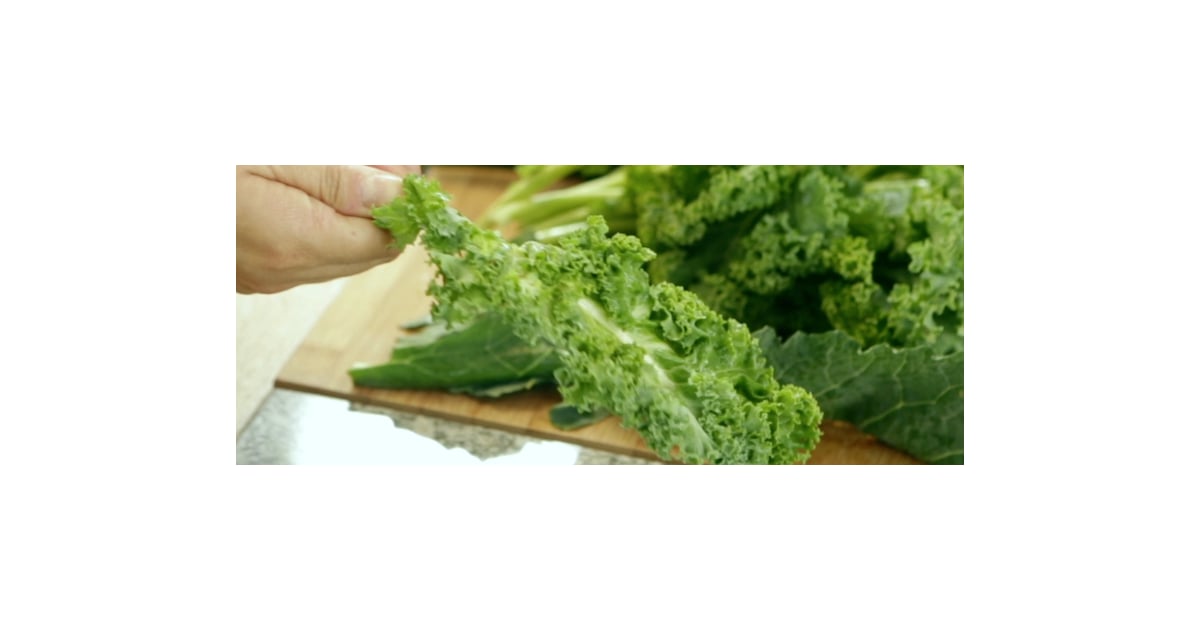 How to Stem Kale Video POPSUGAR Food