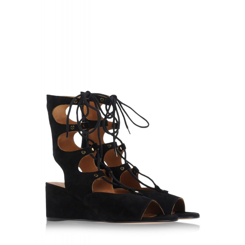 Chloé Suede Lace-Up Sandal ($1,075)