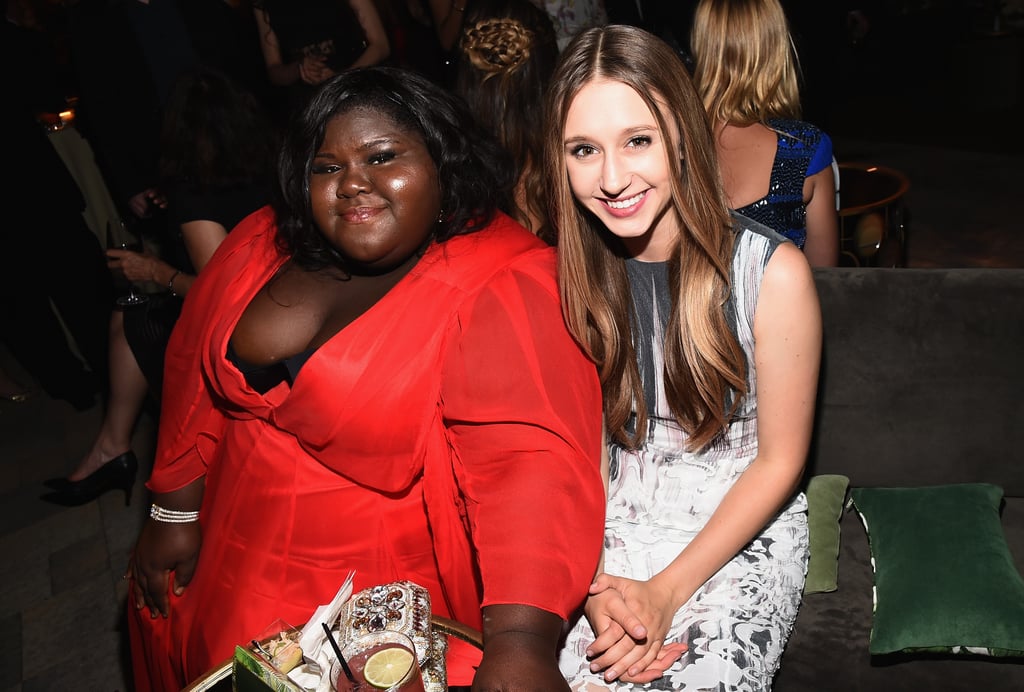Taissa and Gabourey sat together at an afterparty.