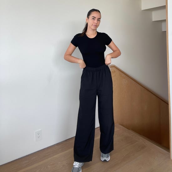 Old Navy High-Waisted Stretch-Tech Wide-Leg Pants Review