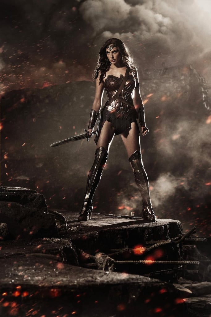 Snyder shared the first picture of Gal Gadot as Wonder Woman during Comic-Con.