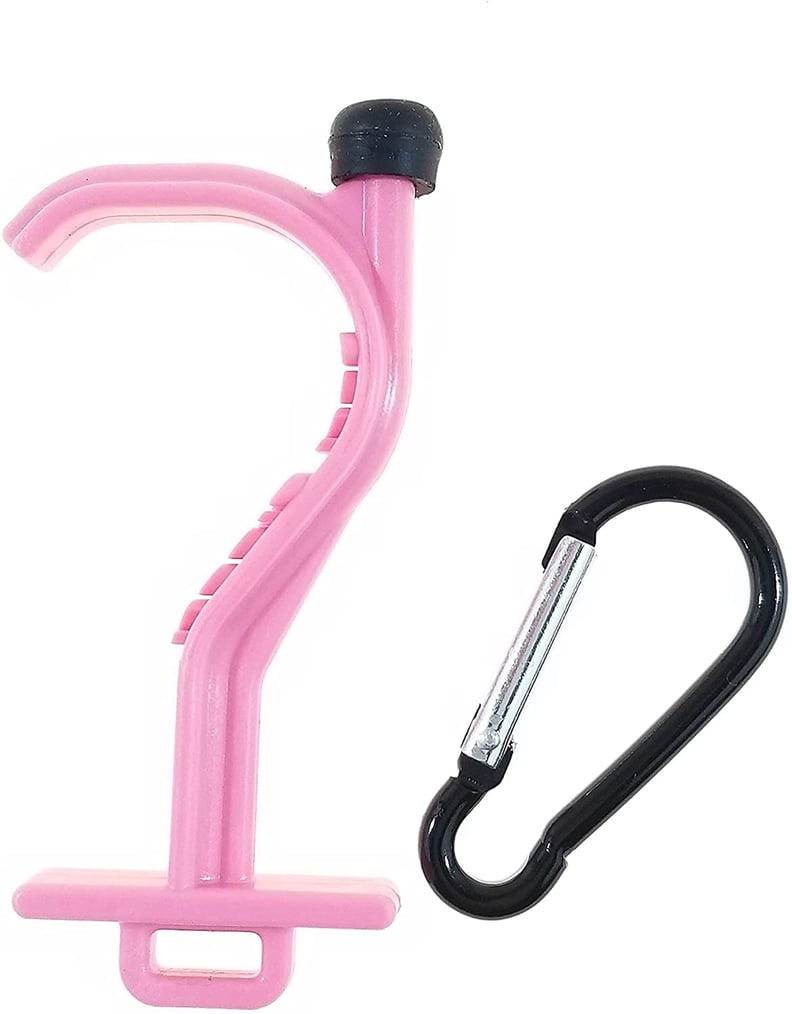 Germ Utility Hook Tool – Chiave Multiuso Antimicrobica Per Evitare Contatto Con Superfici (Maniglie, Bancomat, Pulsanti), Leggera Con Mulinello Portabadge