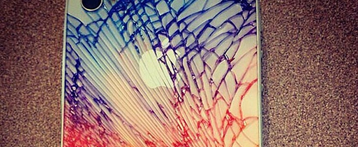 Cracked iPhone Art