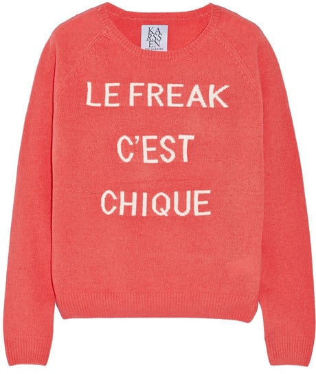 Zoe Karssen "Le Freak C'est Chique" Sweater