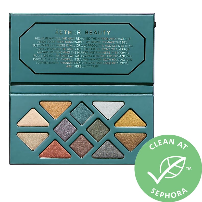 Aether Beauty Crystal Grid Gemstone Eyeshadow Palette