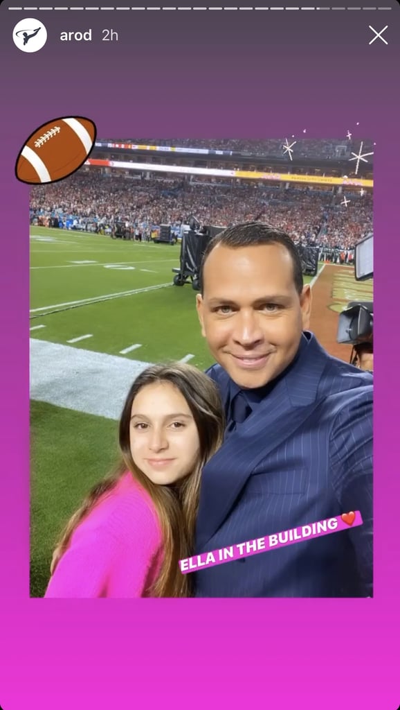 Alex Rodriguez Was So Proud of J Lo at the Super Bowl