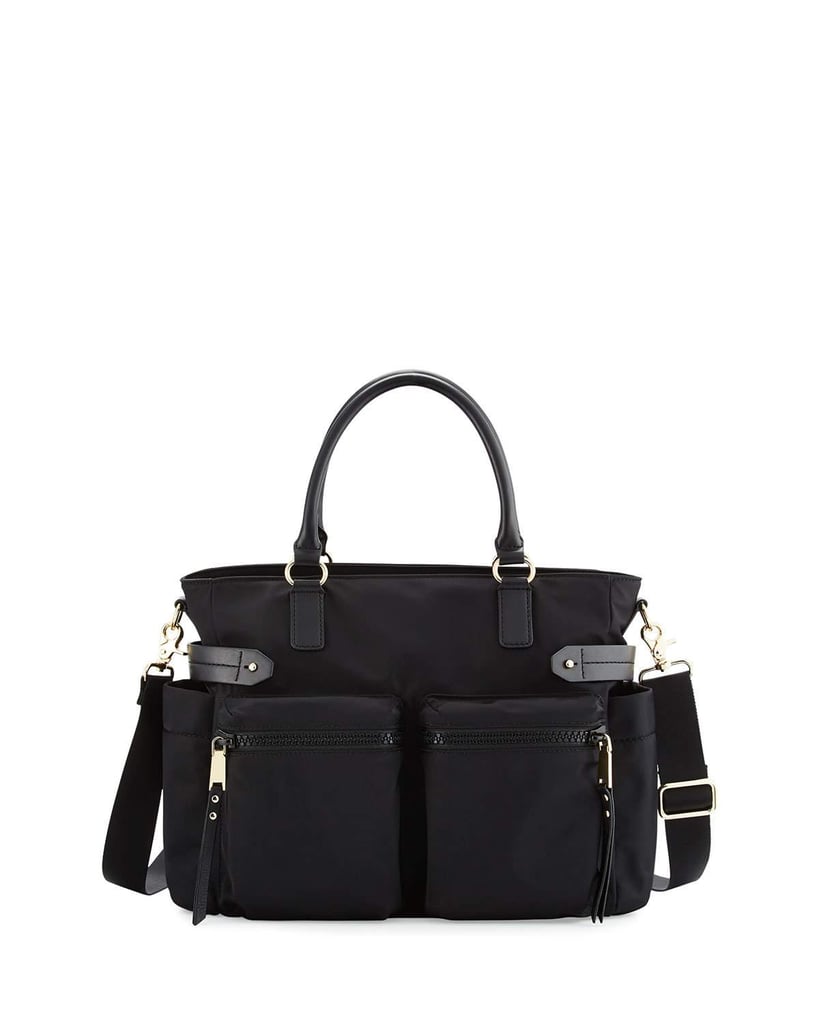 Rebecca Minkoff Zoe Nylon Diaper Bag, Black Best Diaper Bags 2017