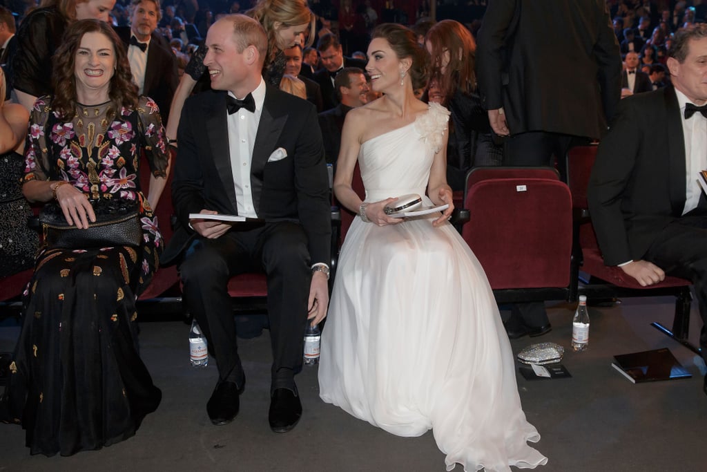 Prince William and Kate Middleton at the BAFTA Awards 2019