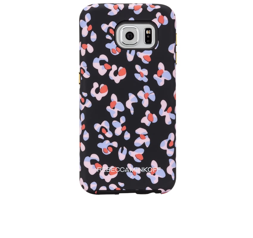 Rebecca Minkoff Black Leopard Floral Print Case ($38)