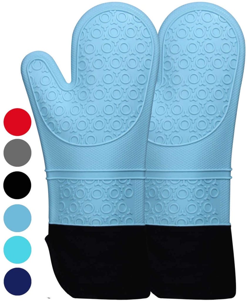 HOMWE Extra Long Professional Silicone Oven Mitt