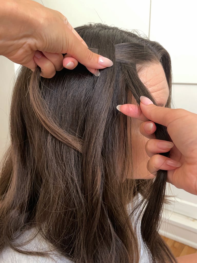 Waterfall Braid Tutorial: Step 3