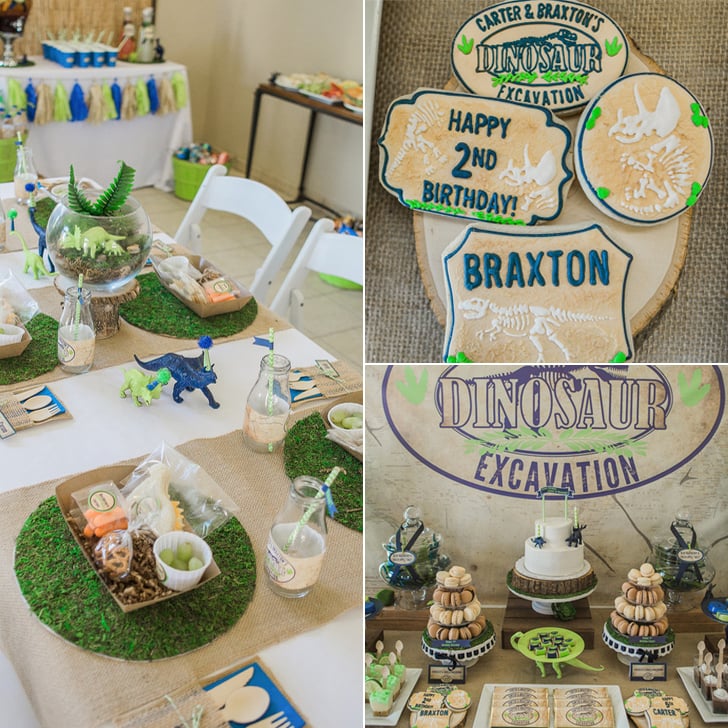 Dinosaur Kids' Birthday Party Ideas