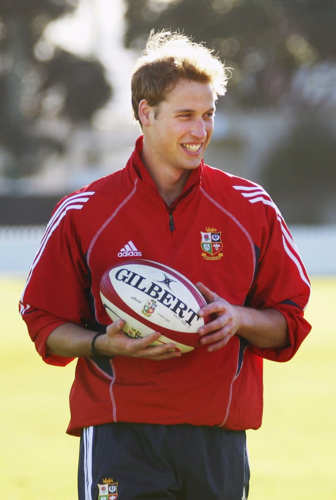 Pictures of Prince William Playing Sports