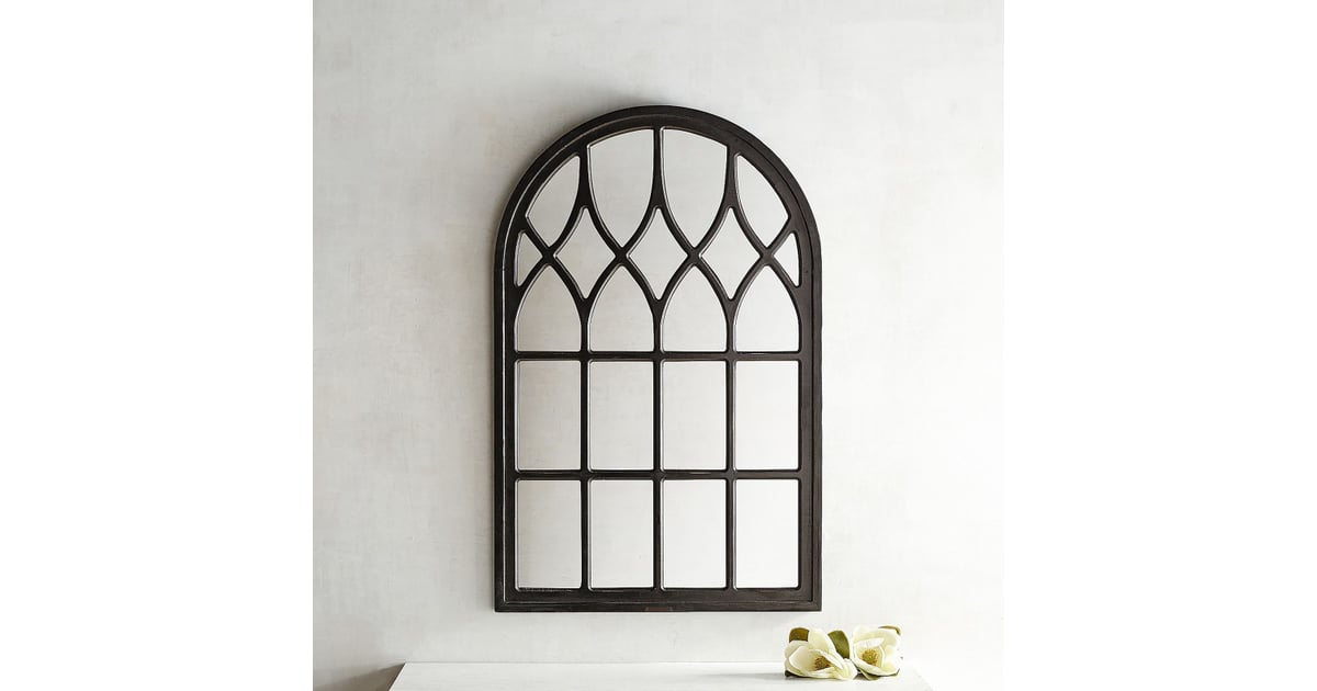 Wood Framed Cathedral Window Mirror 339 Joanna Gaines S