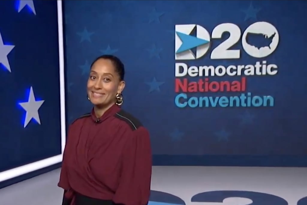 Tracee Ellis Ross's Red Proenza Schouler Dress at the DNC