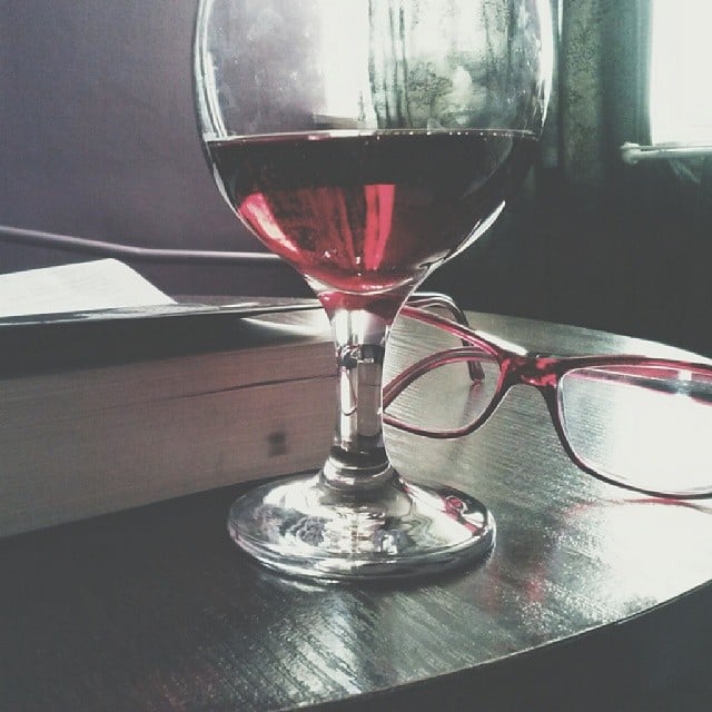 "Wine is sometimes the best way to end a night." — Brandy R.   
Source: Instagram user jovv6