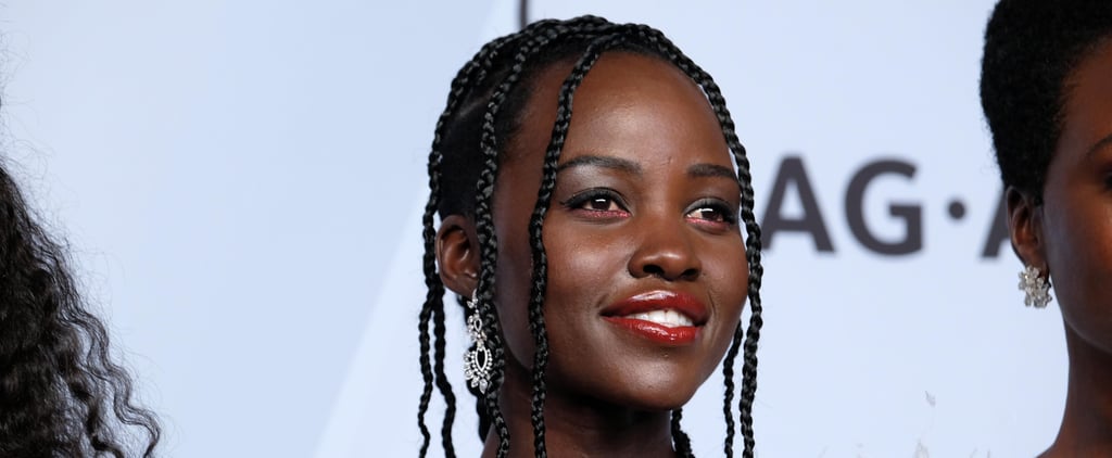 Lupita Nyong'o Wears Box Braids at the 2019 SAG Awards