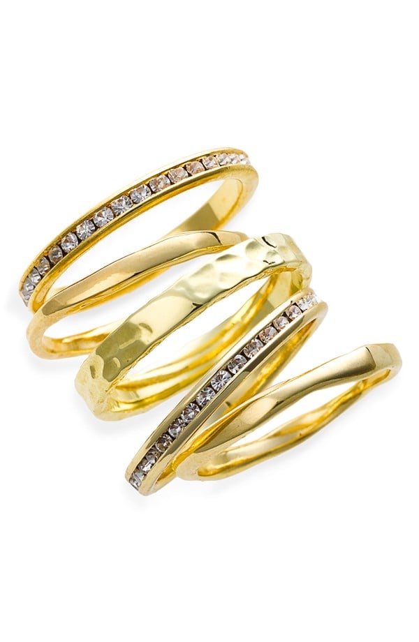 Ariella Collection Slim Stackable Rings