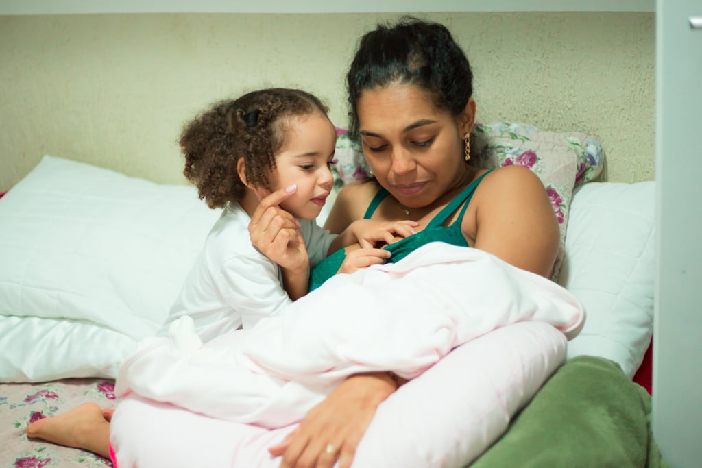 Photographer's Series of a Big Sister at Her Mom's Birth