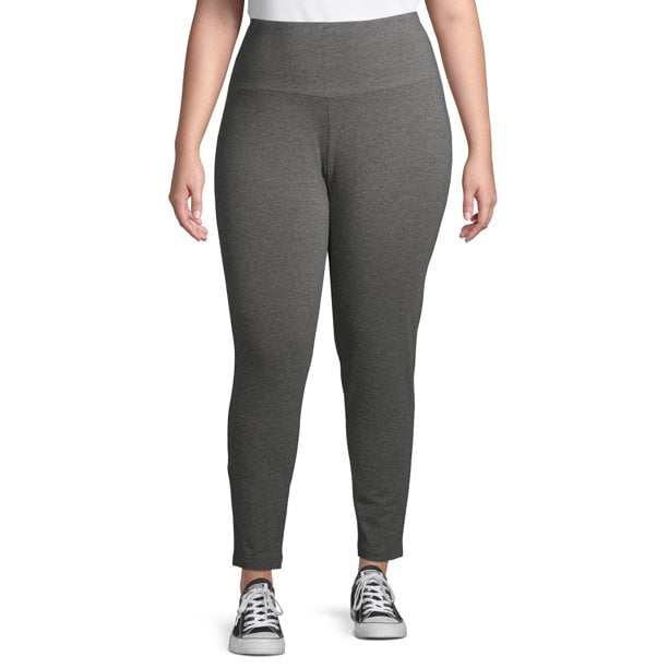 Best Comfortable Walmart Leggings: Terra & Sky Plus Size Full Length High Rise Legging