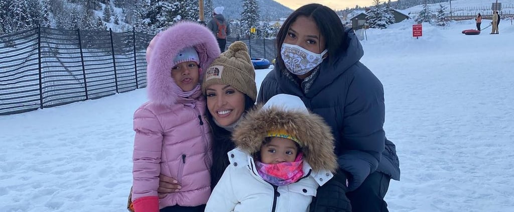 Vanessa Bryant Takes Her Daughters on a Ski Trip in Utah