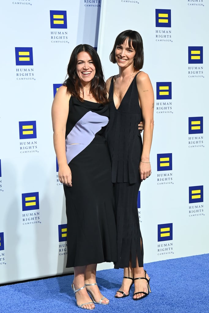 October 2022: Abbi Jacobson and Jodi Balfour Attend the 2022 Human Rights Campaign National Dinner