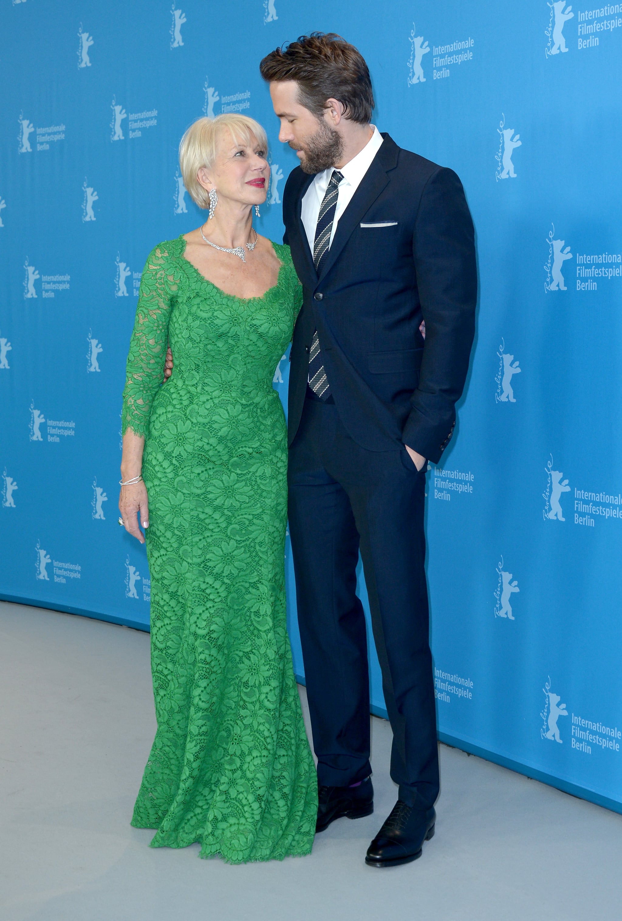 Helen Mirren Flirting With Celebrities | POPSUGAR Celebrity