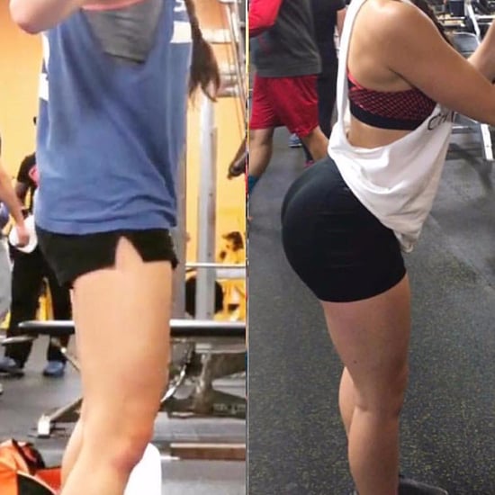 Before and After Booty Gain