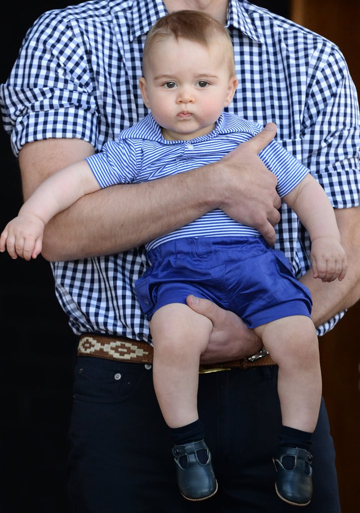 George's visit to the Taronga Zoo in Sydney, Australia, on April 20.