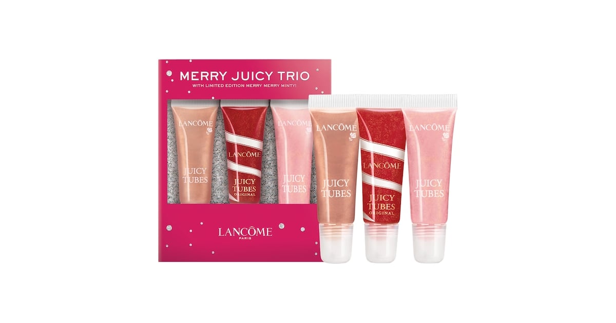 Lancôme Mini Merry Juicy Tubes Lip Gloss Set Best Beauty Gifts For