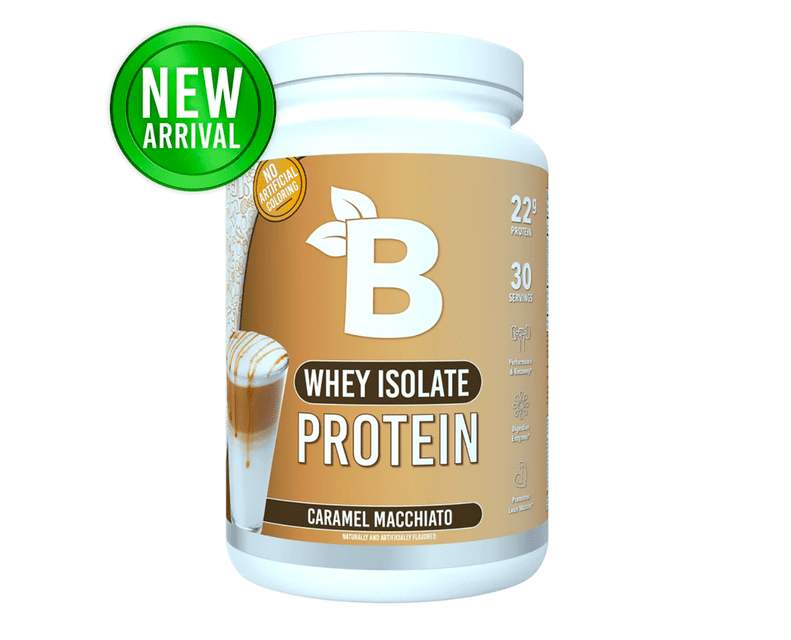 Bloom Nutrition Whey Isolate Protein in Caramel Macchiato