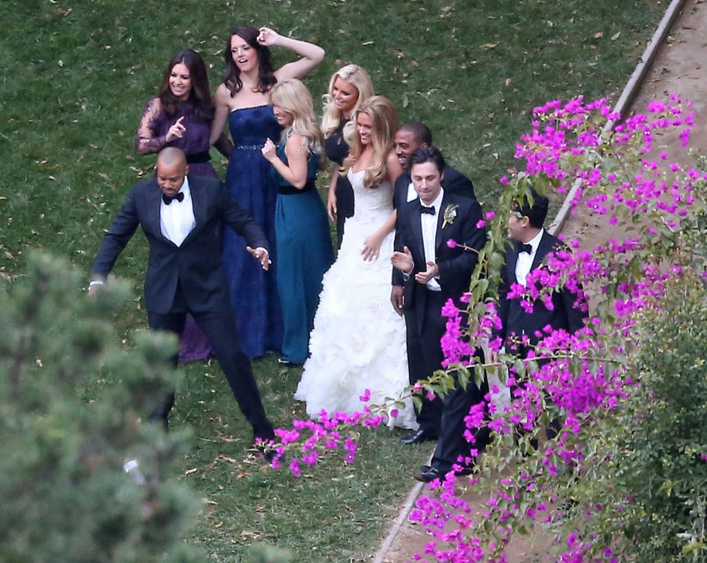 Jessica Simpson at CaCee Cobb's Wedding Pictures Jessica Simpson at CaCee Cobb's Wedding Pictures