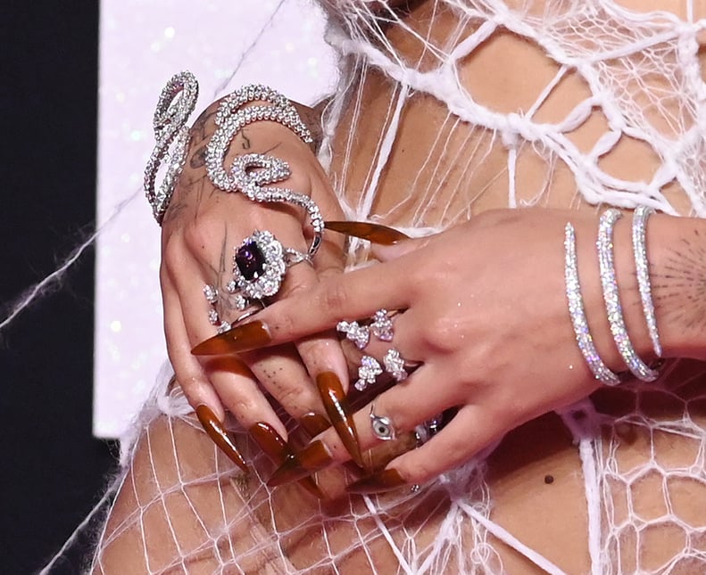 Doja Cat's Transparent Nails