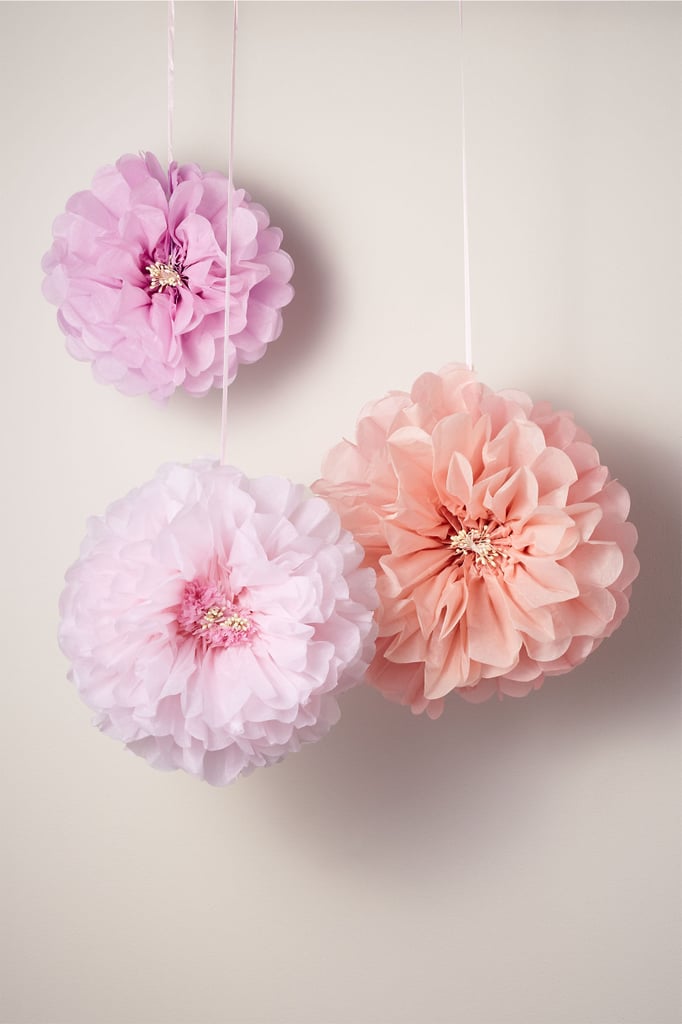 Flower Pom Poms