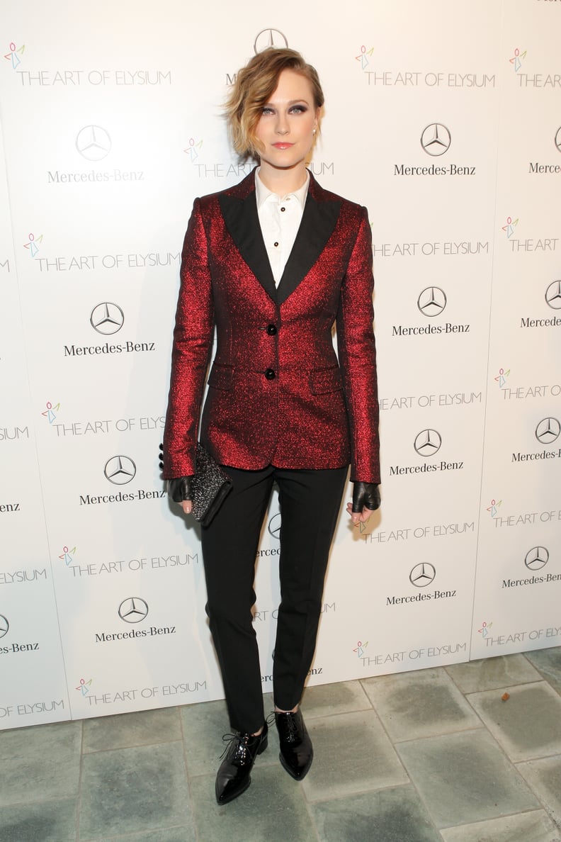 Evan Rachel Wood at the Art of Elysium Heaven Gala 2014