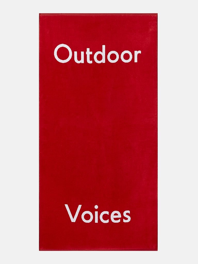 Outdoor Voices Beach Towel